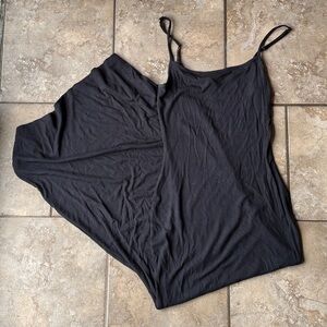 SKIMS Black Maxi Dress